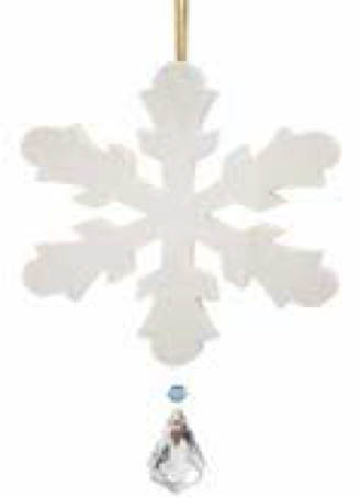 Snowflake with Swarovski® Crystal