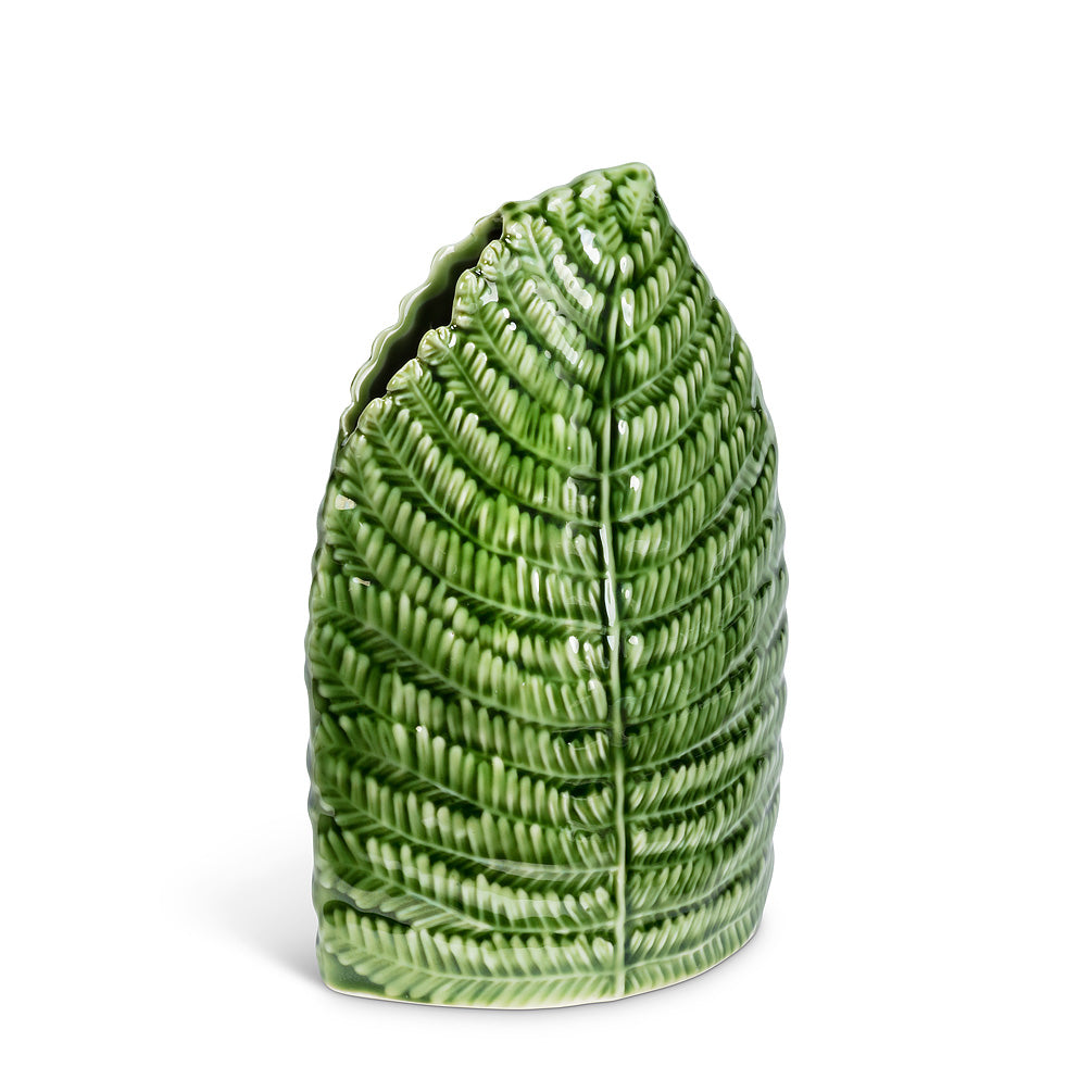 Fern and Leaf Vase