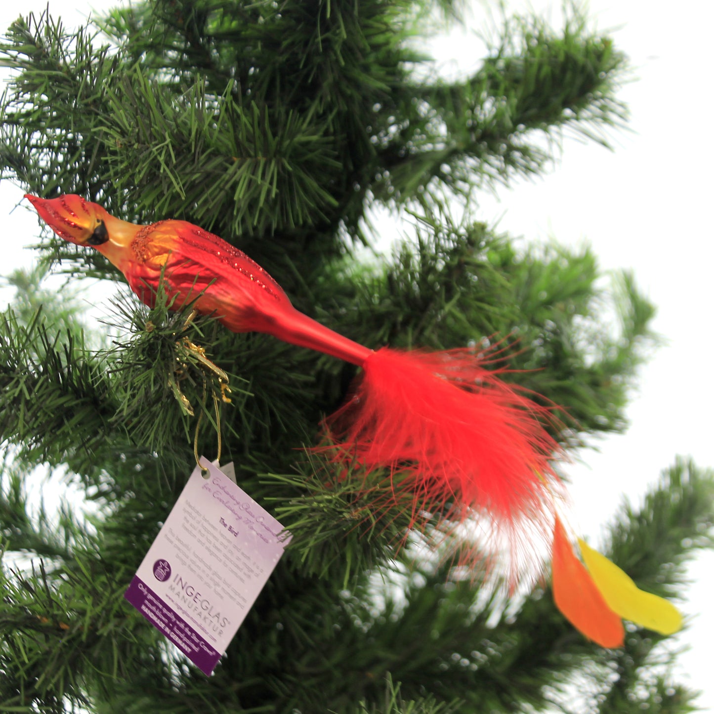 Phoenix Glass Ornament