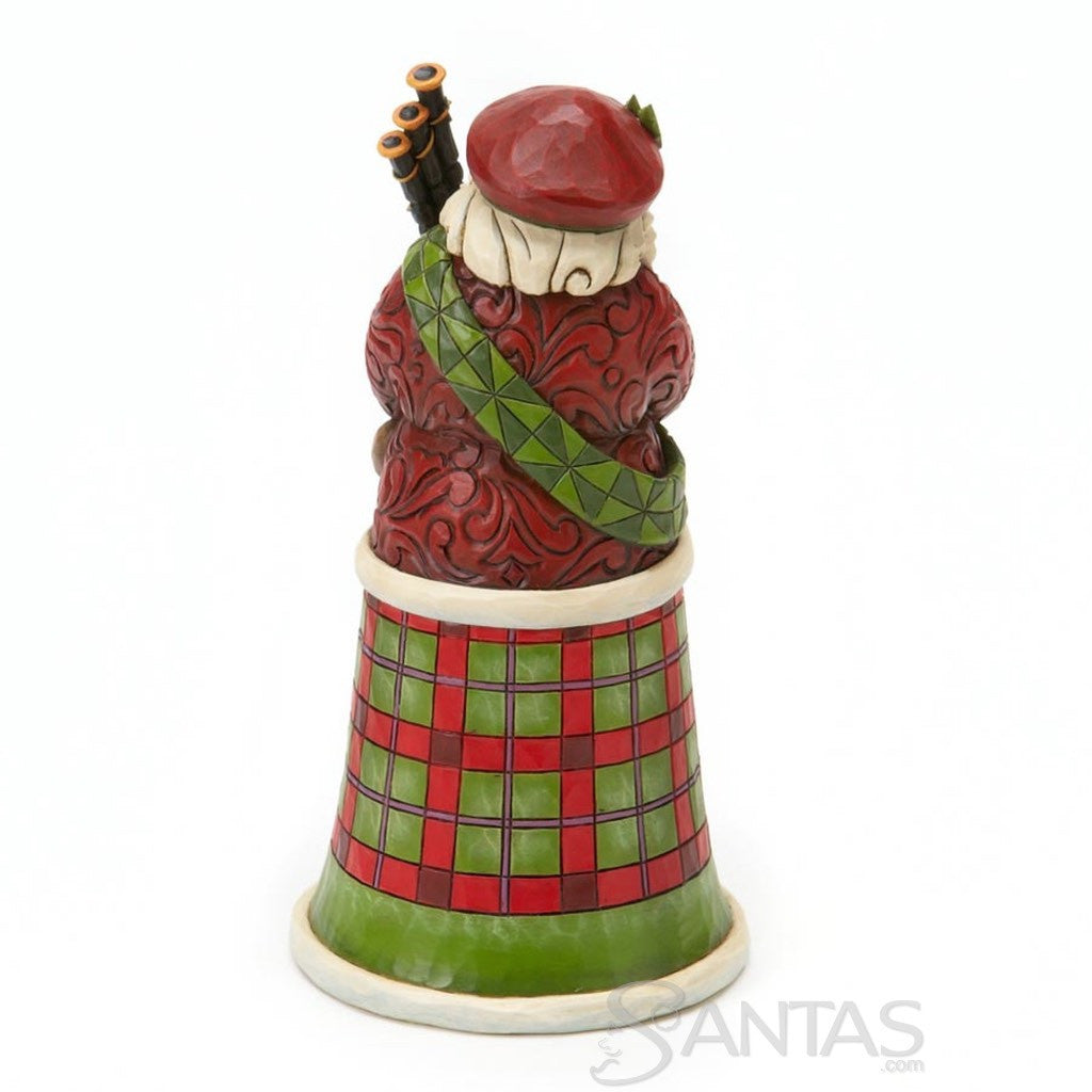 Scottish Santa Nollaig Chridheil Hanging Ornament