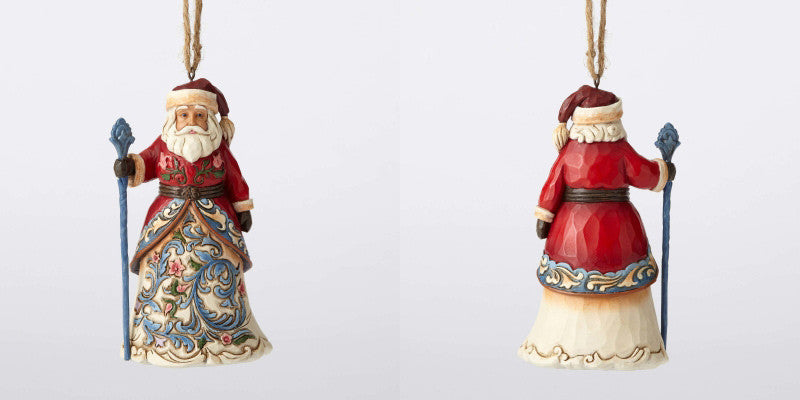 Norwegian Santa Hanging Ornament