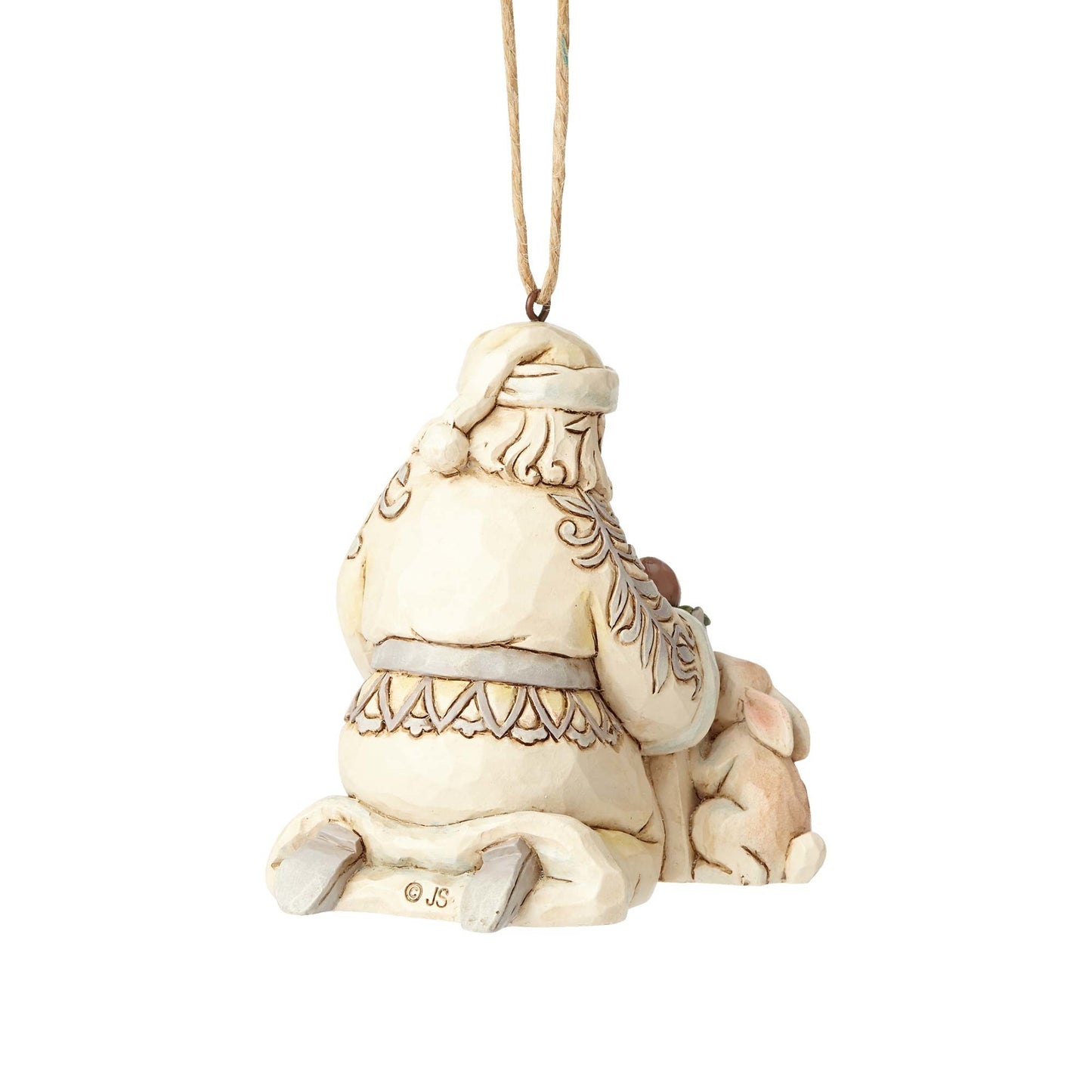 WhiteWood Santa/Baby Jesus Ornamnet