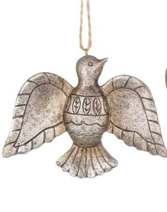 Silver Native Ornament