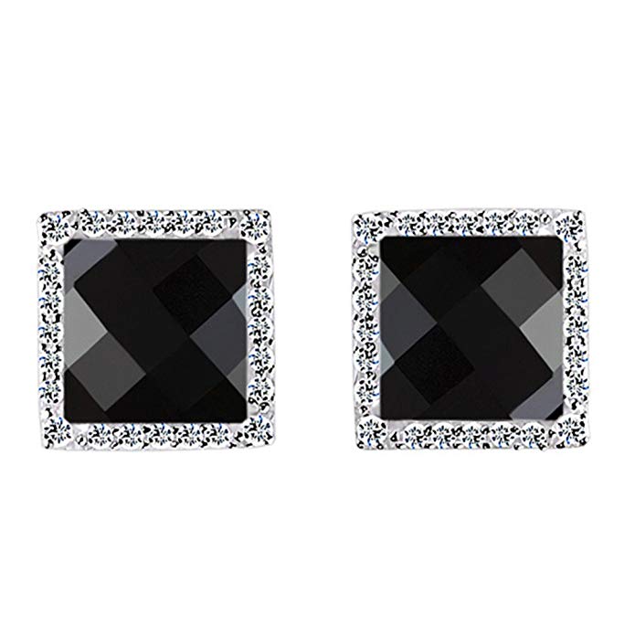 Jacqueline Kent Crystal Clip Earrings