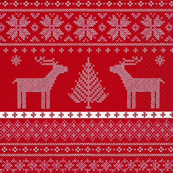 Helene Red Dinner Napkins