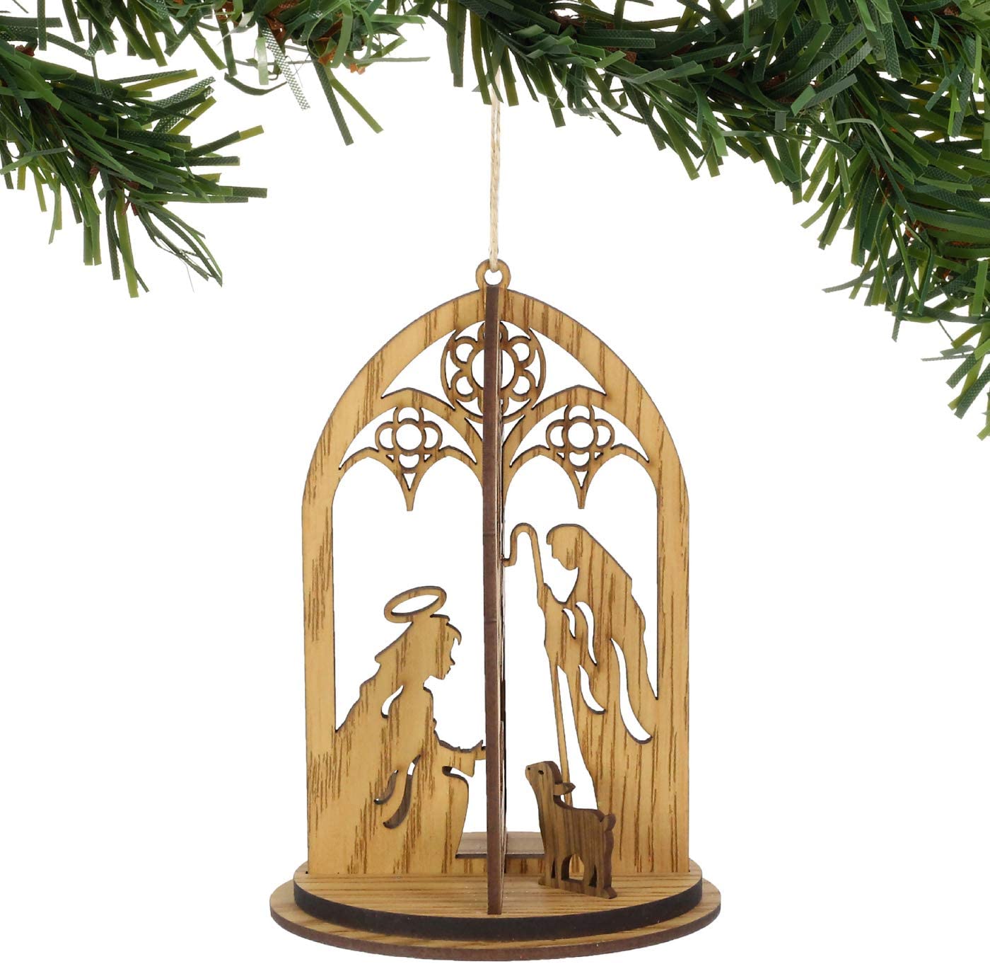 Department 56 Flourish Holy Family Hanging Ornament
