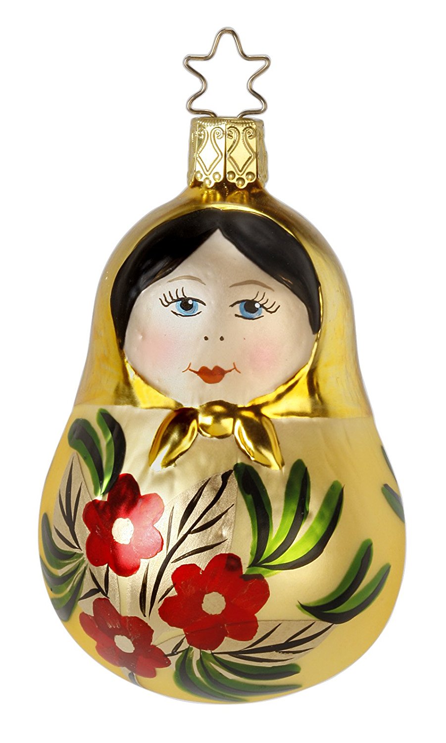 Inge Glas Matroschka Lady - German Christmas Ornament