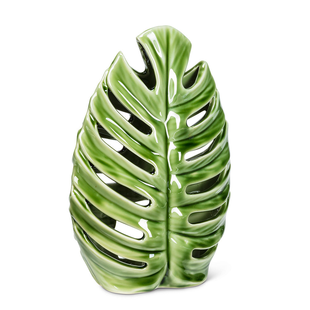 Fern and Leaf Vase