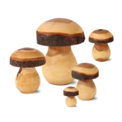 Wooden Mushrooms