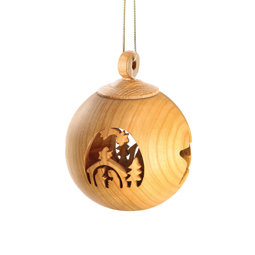 Wooden Baubles
