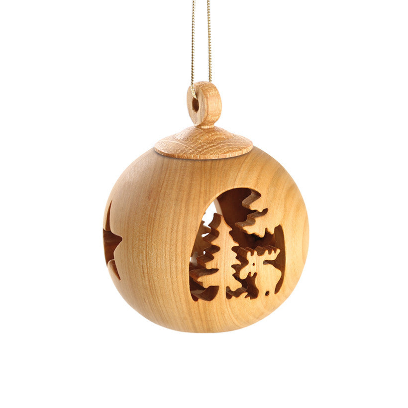 Wooden Baubles