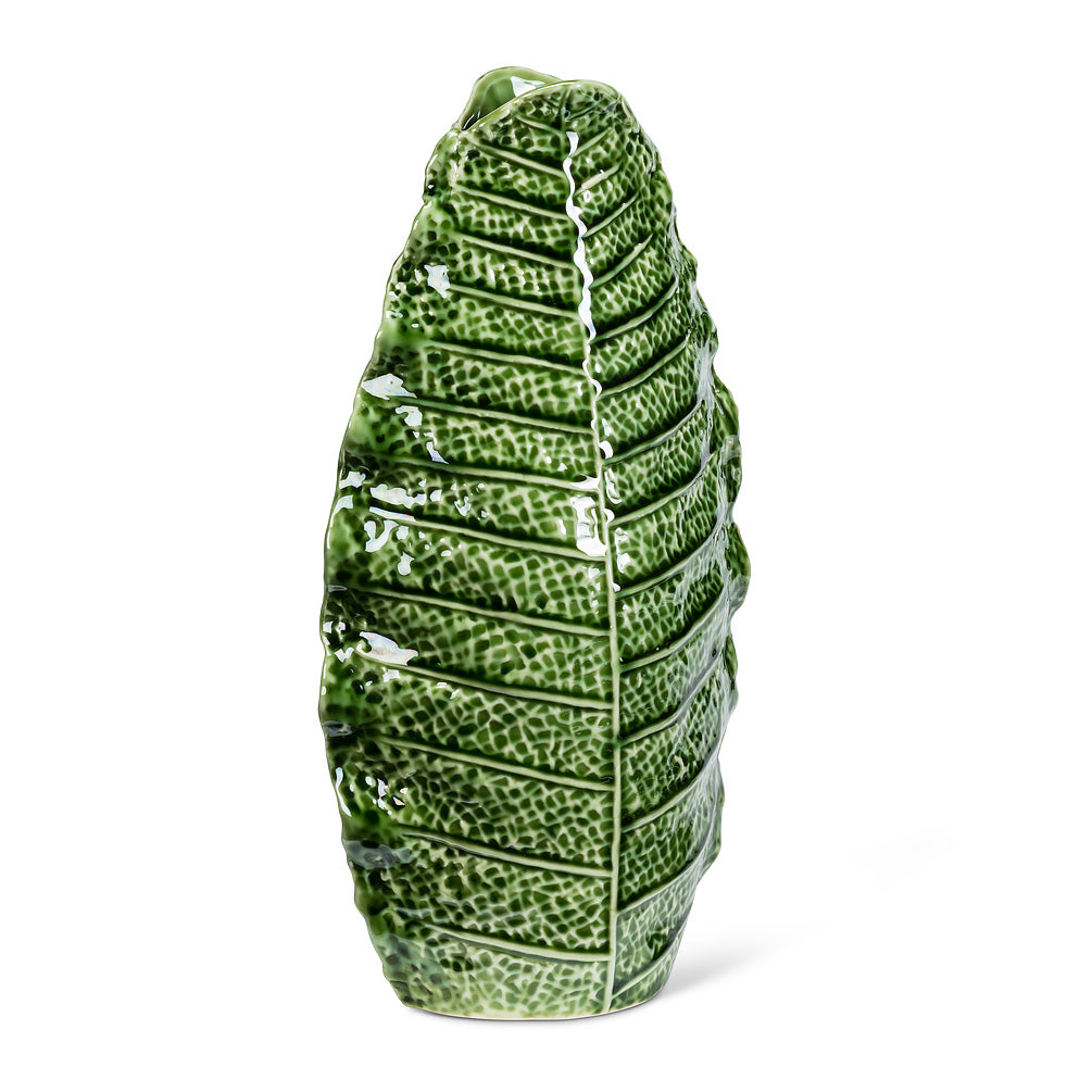 Fern and Leaf Vase
