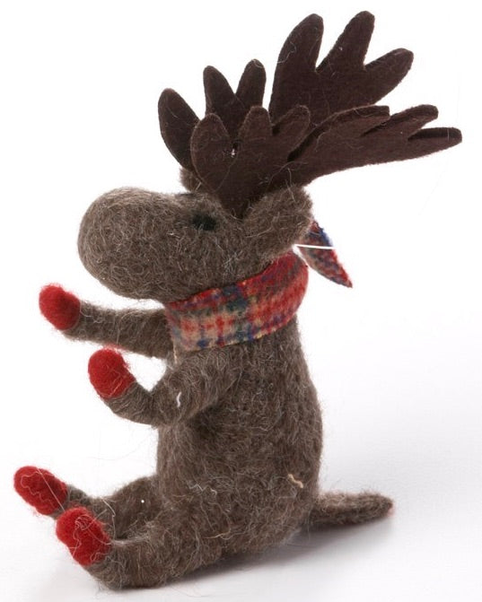 Felted Wool Ornaments