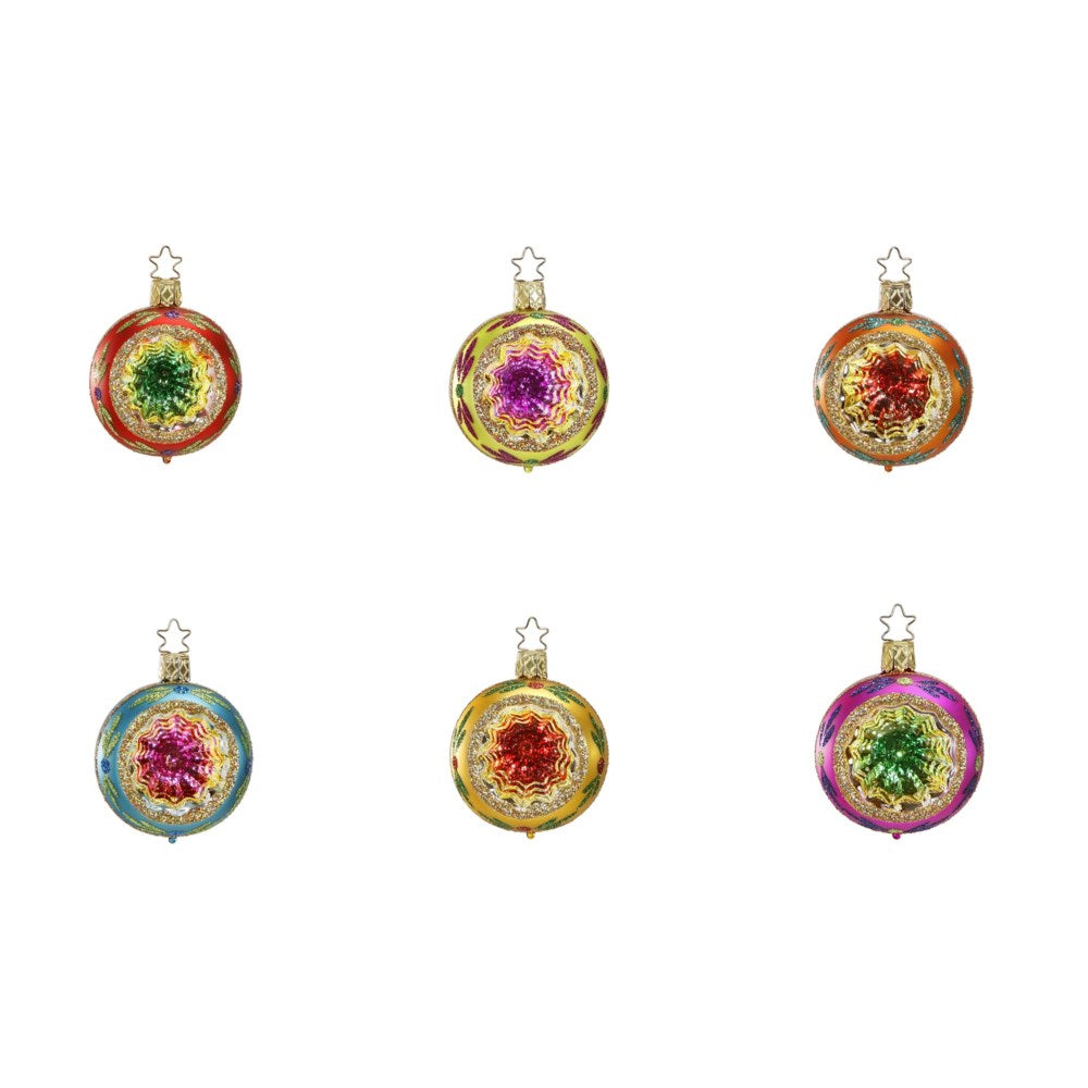 Christmas Dazzle 4.6"-Glass Reflector Ball