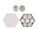 Silver and Gold Box Ornament