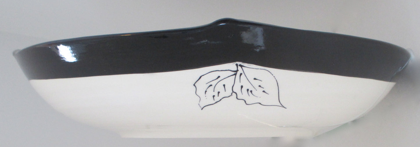 Now and Zen Square Tip Bowl