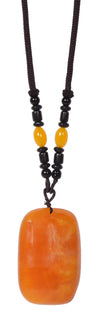 Amber Pendant Necklace