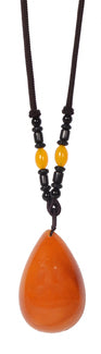 Amber Pendant Necklace