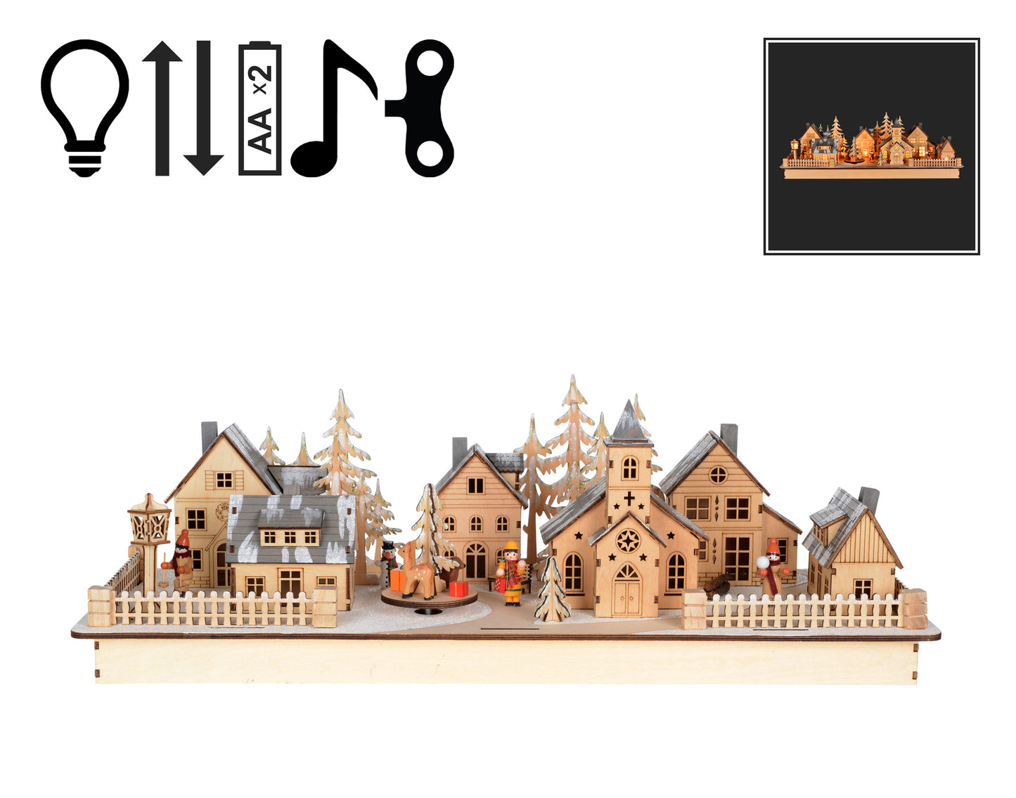 Village with Lights