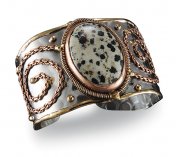 Gemstone Cuff Bracelet