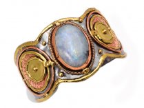 Gemstone Cuff Bracelet