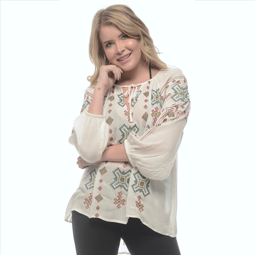New Style Embroidered blouse