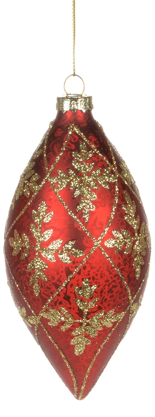 Golden Leaf Ornaments