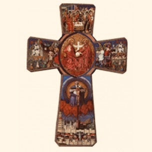 Wooden Icon Cross