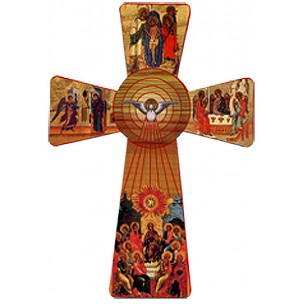 Wooden Icon Cross