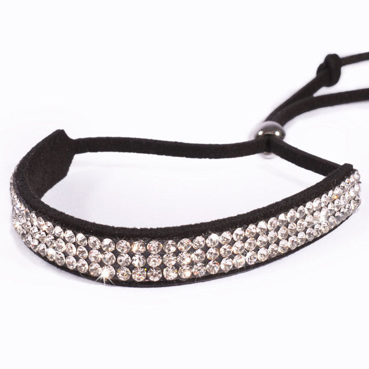 JK Crystal Adjustable Slider Bracelet