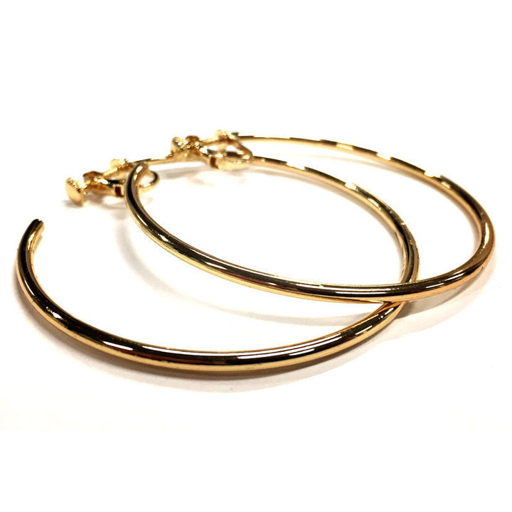 Jacqueline Kent Clip-On Hoop Earring
