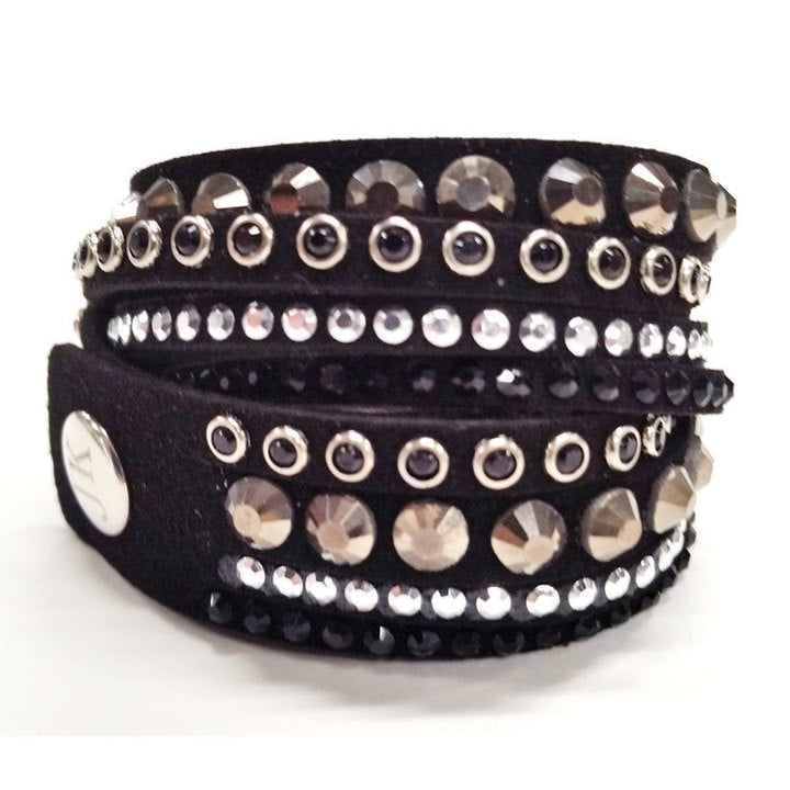 Jaqueline Kent Studded Wrap Bracelet