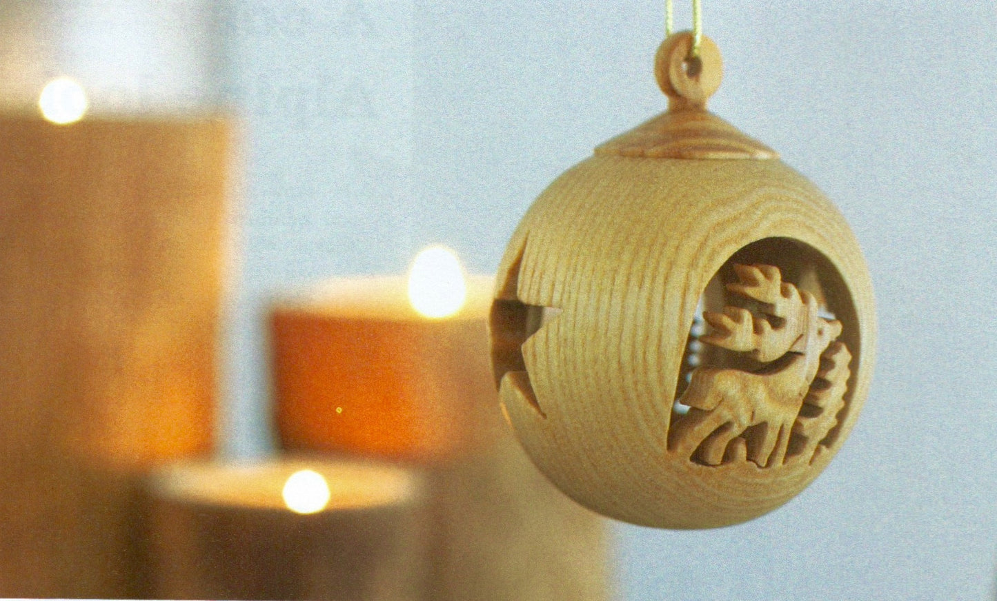 Wooden Baubles