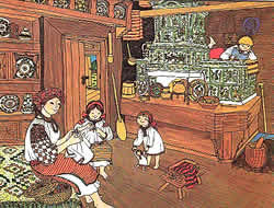 Hutzul Kitchen Yaroslava Surmach Mills Card