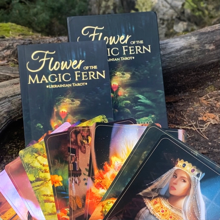 Flower of the Magic Fern- Medicine Tarot Deck – Ukrainian Treasures Studio
