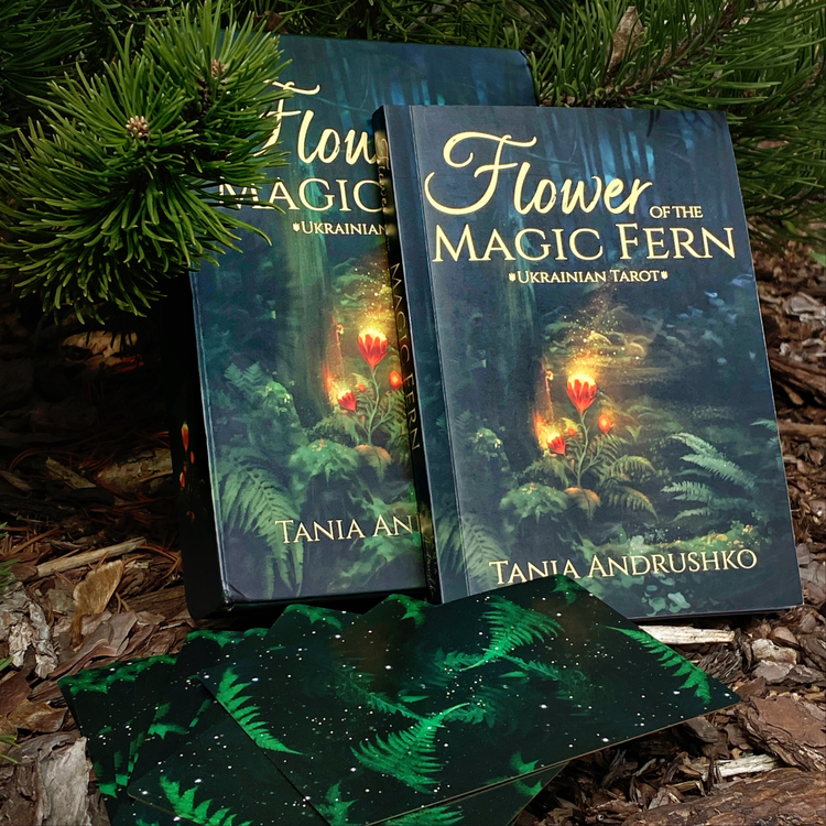 Flower of the Magic Fern- Medicine Tarot Deck – Ukrainian Treasures Studio