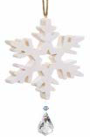 Snowflake with Swarovski® Crystal