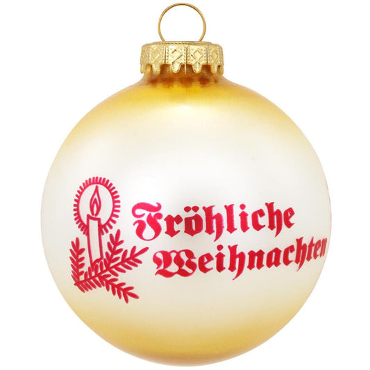 German Christmas Custom Ornament