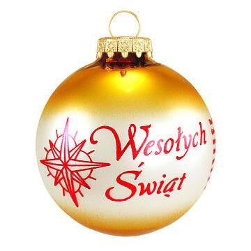 Poland Christmas Custom Ornament