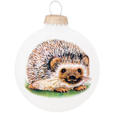 The Symbol Of The Hedgehog Glass Ornament