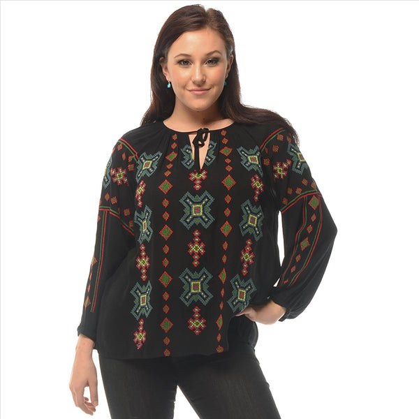 New Style  Embroidered blouse