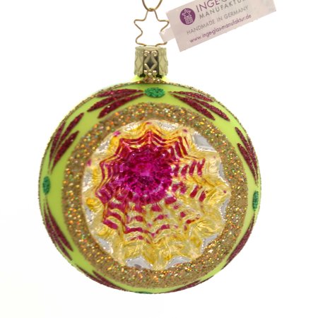 Christmas Dazzle 4.6"-Glass  Reflector Ball