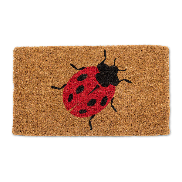 Red Ladybug Doormat
