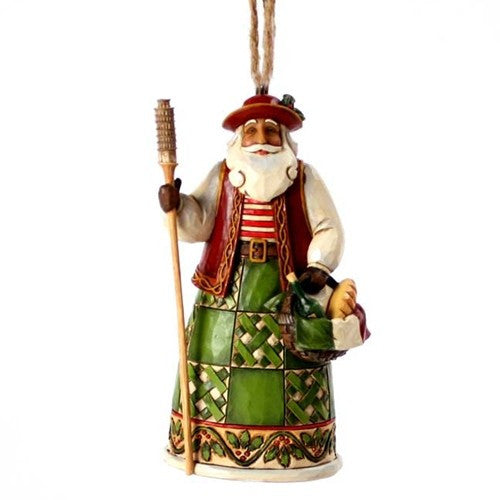 Italian Babbo Natale Santa Hanging Ornament