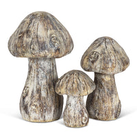 Wood Look Mushroom Toadstool