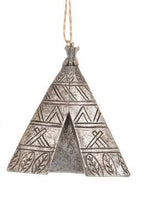 Silver Native Ornament