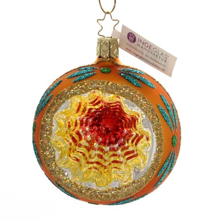 Christmas Dazzle 4.6"-Glass  Reflector Ball