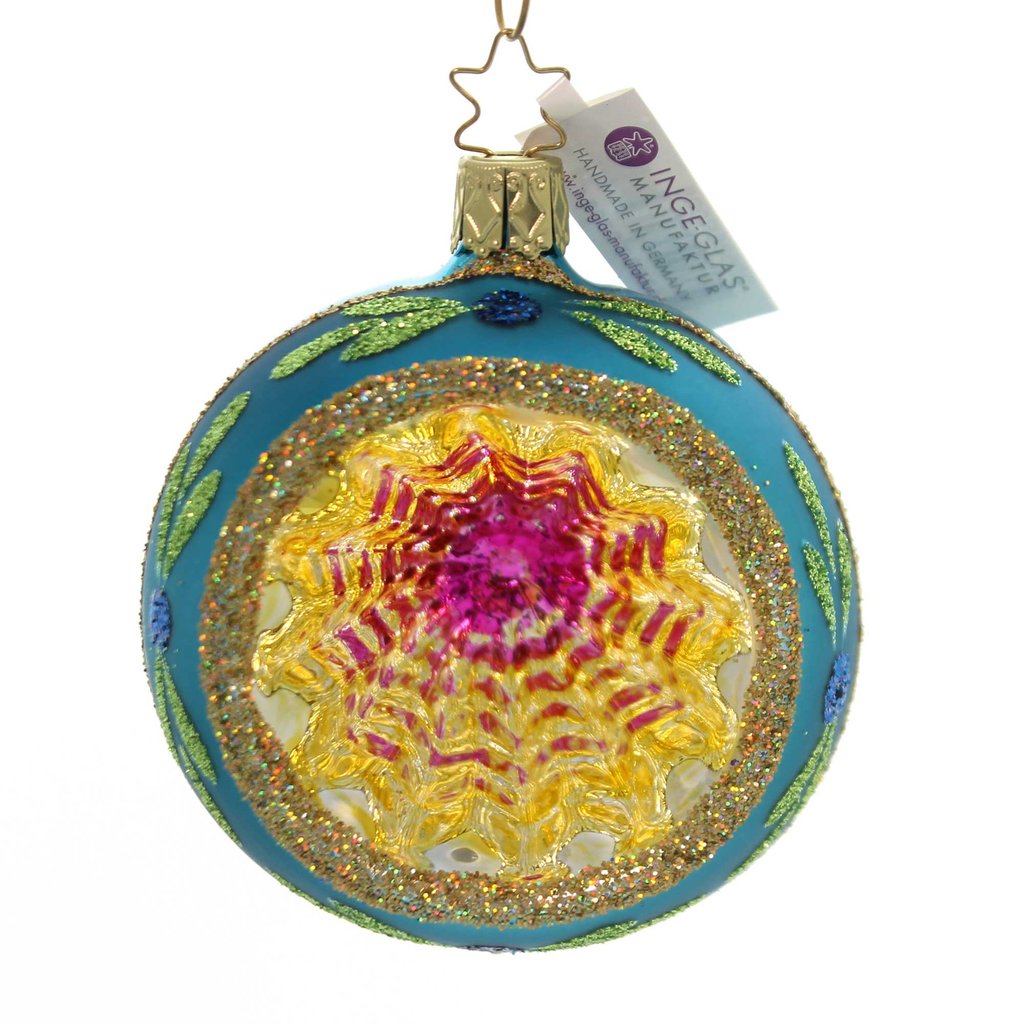 Christmas Shine 3 1/4"-Inge-Glas Reflector Ball
