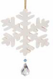 Snowflake with Swarovski® Crystal