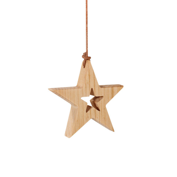 Hanging Star with Cut